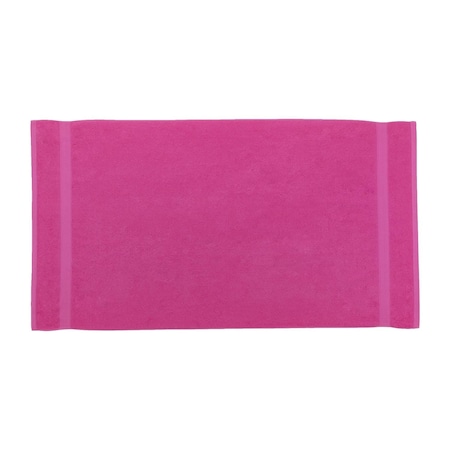 Towelsoft King size loop terry beach towel 35 inch x 65 inch-Hot Pink HOME-BL1107-HTPNK